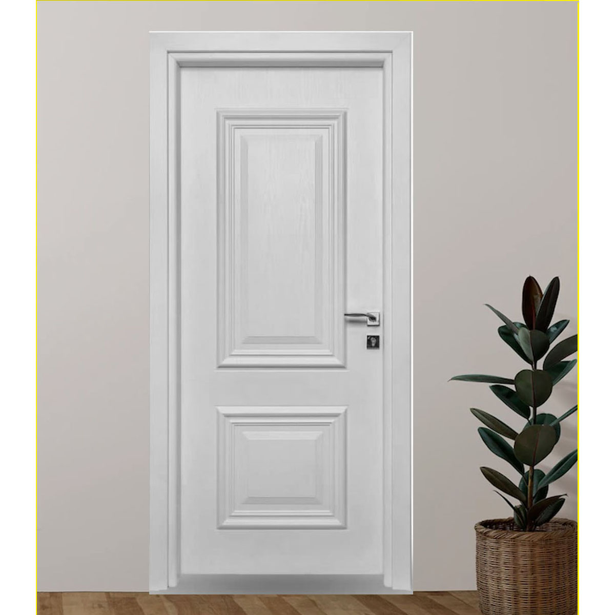    درب داخلی مدرن روکش برجسته سوپرمات  کدD-211